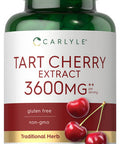 Carlyle Tart Cherry Extract Capsules | 200 Count | Non-Gmo And Gluten Free Formula | Traditional Herb Supplement