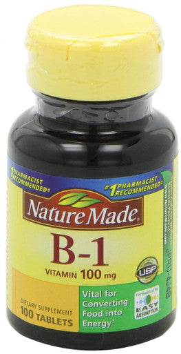 Nature Made Vitamin B Mg Tablets 100 Multi
