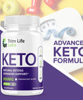 Trim Life Keto Pills Weight Fat Management Loss Shark 800mg Labs Extra Strong Xtra Ketosis Supplement 2 Pack