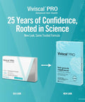 Viviscal PRO Hair Growth Supplement for Men & Women Supports Thinning Hair Promotes Thickness & Fullness with Marine Complex Iron Zinc & Vitamin C 60 Tablets
