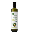 NBF NATURA BIO FOODS - Refined Avocado Oil | Cold Pressed & Heat Resistant | Suitable for Keto, Paleo, Vegan Diets | Extra Virgin Avocado Oil for Cooking, 17.2 Fl Oz