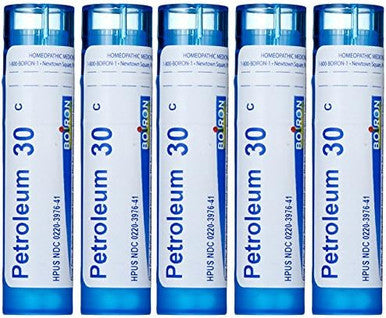Boiron Petroleum 30C (Pack Of 5) Homeopathic Medicine For Chapped Skin