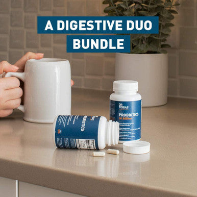 Dr. Tobias Probiotics 30 Billion Prebiotics Supporting Digestion Gut Health