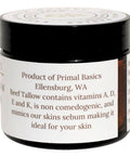 100% Grass Fed Grass Finished Whipped Lavender Beef Tallow Moisturizer/Body Balm For Face, Body, Oily, Dry, Sensitive Skin -Contains Vitamins A, D, E, K -Usa Made (1.7 Oz, Lavender)