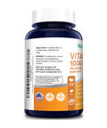 Vitamin E 1000 IU 200 Tablets (Non-GMO & Gluten-Free) - Mixed Tocopherols