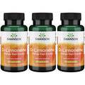 Swanson D-Limonene - Orange Peel Extract Supplement Promoting Cellular Health - High Potency Formula Supporting Health Defense - (60 Capsules 250mg Each) (3 Pack)
