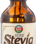 KAL Sure Stevia Liquid Extract 2 oz BestTasting Zero Calorie Low Glycemic For Baking & Adding to Beverages 385 Servings