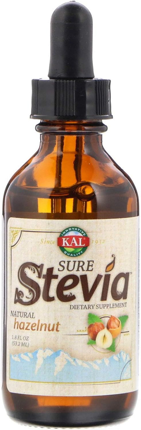 KAL Sure Stevia Liquid Extract 2 oz BestTasting Zero Calorie Low Glycemic For Baking & Adding to Beverages 385 Servings