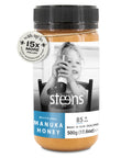 Steens Manuka Honey - MGO 85+ - Pure & Raw 100% Certified multifloral Manuka Honey - Bottled and Sealed in New Zealand-17.6oz