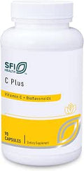 Klaire Labs Sfi Health C Plus With Bioflavonoids Optimal Vitamin C Blend With Citrus Bioflavonoid Complex (90 Capsules)