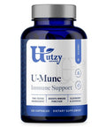 Utzy Vitamins U-Mune | Immune Support W/Elderberry, Ecea, Oregano | Made In Usa | 3Rd Party Tested | 120 Capsules