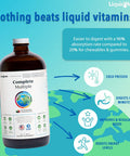Liquidhealth Daily Multi Mineral Supplement & Complete Multiple Adult Multivitamin Bundle - Sea Trace Minerals Essential Vitamins & Whole Foods for Overall Health & Immune Support - Vegan Non-GMO