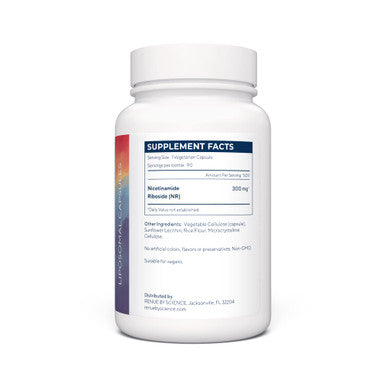 RENUE Liposomal Nicotinamide Riboside (NR) Supplement 300 mg 90 Capsules