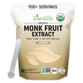 Durelife Organic 100% Pure Monk Fruit sweetener, No Erythritol, Monkfruit Extract Powder, USDA organic NON-GMO Project Verified, Keto Certified, OU kosher No Fillers Zero Calorie Sugar Substitute 5 OZ