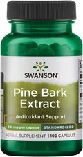 Swanson Pine Bark Extract 50 Milligrams 100 Capsules