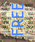 Gerbs Raw Hemp Seed Kernels 2 lbs. | Hulled, No Artificial Additives, Resealable Bag | Mild, Nutty Taste | Top 14 Allergen-Free
