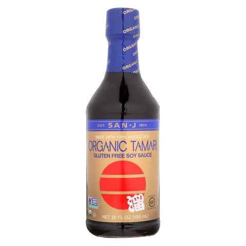 San J International, Sauce Tamari Organic, 10 Fl Oz