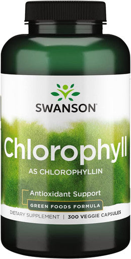 Swanson Chlorophyll 60 Milligrams 300 Veg Capsules