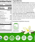 Orgain Organic 30G Vegan Protein Powder Vanilla 9G Eaas + Bcaas Plant Protein 4G Prebiotic + Fiber 1G Sugar Preworkout Muscle Support + Recovery Pmv 2.01Lb (Packaging May Vary)