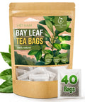 NHAT ANH FARM - Premium Stevia Tea Bags, 100 Stevia Tea Bags, 100% Natural Dried Leaves, Naturally Sweet Herbal Tea, Sugar-Free, Caffeine-Free, No Additives.