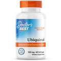 Doctor'S Best Kaneka Ubiquinol 100 Mg Supplement For Men & Women - Reduced Form Coq10 Coenzyme Q10 100Mg For Antioxidant & Heart Health Support Non Gmo Gluten Free Soy Free 60 Softgels