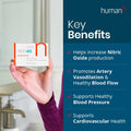 Neo40 Professional Bundle Nitric Oxide Booster with Methylfolate Natural Blood Pressure Supplement May Help Support Healthy Blood Pressure Circulation 60 Tablets with NO Indicator Test Strips