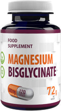 Hepatica Magnesium Bisglycinate 2000Mg Per Serving 120 Vegan Capsules, 3Rd Party Lab Tested, High Strength Supplement, Gluten And Gmo