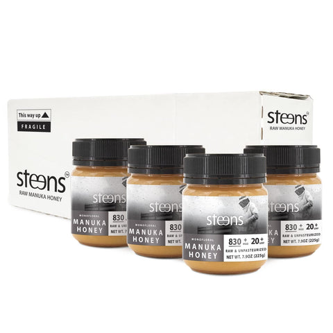 Steens Manuka Honey - MGO 830+ - Pure & Raw 100% Certified UMF 20+ Manuka Honey - Bottled and Sealed in New Zealand - 17.6 Ounce (Pack of 1) New Version