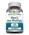 Amazing Formulas Men'S One Multiple 150 Tablets | Multivitamin Supplement For Men | Perfect Blend Of Vitamins, Minerals, 25 Million Cfu Probiotics & More | Made In Usa