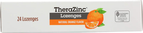Quantum Therazinc Orange 24 Count Acetate Lozenges 0.5 Unit