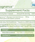 Cognance Enhanced Bacopa Capsules | 100mg | 10% Ebelin Lactone | Bacopa monnieri | Mood, Memory, & 5-HT2A Activation