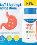 Progressive Digest Well, 90 Capsules | for Healthy Digestion 90 count
