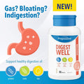 Progressive Digest Well, 90 Capsules | for Healthy Digestion 90 count