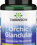 Swanson Raw Orchic Glandular 1 gram 30 Tabs