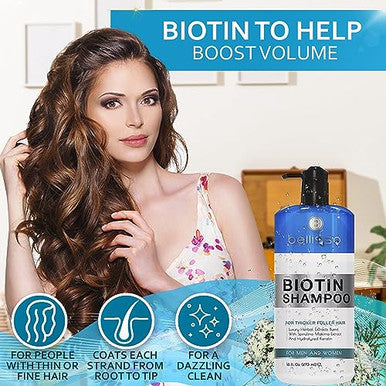 Bellisso Biotin Shampoo And Biotin Hair Mask