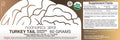 Turkey Tail Mushroom Powder | 60 Grams | Trametes versicolor | Organic ing Body Extract | Promotes Healthy Cellular Function