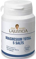 Magnesium 5in1 Complex by Ana Maria Lajusticia High Absorption 100 Vegan Tablets Kosher and Halal