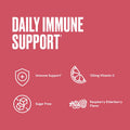 Bulletproof Vitamins A+D+K Gummies, Immune Gummies, And Unflavored Collagen Protein Powder Packets, Pack Of 15