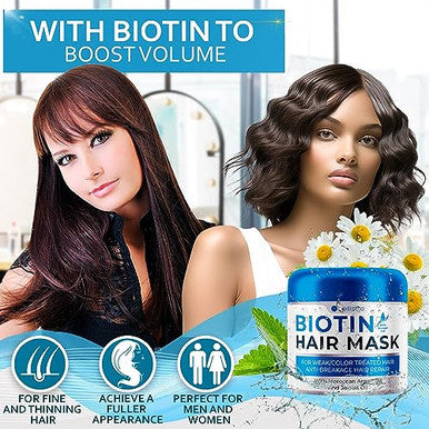 Bellisso Biotin Hair Mask And Biotin Hair Thickening Serum