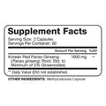 Nutrivein Pure Korean Red Panax Ginseng 1600mg - 120 Vegan Capsules - High Strength 5% Ginsenosides - Ginseng Root Extract Powder for Energy, Potency, Strength, Vigor and Focus for Men and Women