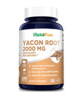 NusaPure Yacon Root Extract 2000mg Serving 200 Vegetarian Capsules (Extract 4:1, Non-GMO & )