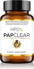 Papclear Physician Formulated All Natural Immune Support Supplement Advanced Powerful Immunity Booster 21 Vitamins & Nutrients With Organic Shiitake Mushroom & Lycopene 90 Capsules Pack Of 1