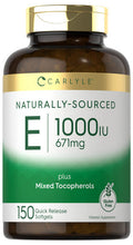 Carlyle Vitamin E Plus Mixed Tocopherols | 1000 Iu (671Mg) | 150 Softgels | Non-Gmo And Gluten Free Formula | Naturally Sourced