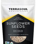 Terrasoul Superfoods Organic Hulled Sunflower Seeds, 2 Pounds