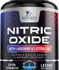 Extra Strength Nitric Oxide Supplement L Arginine 3X Strength - Citrulline Malate, AAKG, Beta Alanine - Premium Pre Workout Booster for Muscle Strength & Energy to Train Harder - 240 Veggie Capsules