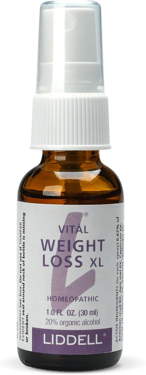 Liddell Vitl Weight Loss Xl Liddell Homeopathic 1 Oz Liquid