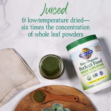 Garden of Life Super Greens Powder Smoothie & Mix Probiotics & Digestive Enzymes For Digestive Health Organic Superfoods Nutrition Fruit And Vegetables For Women & Men Energy Original 60 Servings