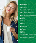 Nature s Bounty Advanced Prebiotics Plus Powder With Fibers 11.6 Oz