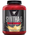 BSN Nutrition Protein Powder Syntha 6 Edge Low Carb and Sugar Whey Protein Shake with Whey Protein Isolate, Micellar Casein, Glutamine and Amino Acids, Vanilla Ice Cream, 48 Servings, 1.78 kg