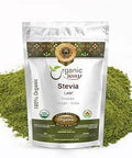 Organic Way Stevia Leaf Powder (Stevia Rebaudiana) | Kosher & USDA Certified | Vegan, Non-GMO & Gluten Free | Natural Sweetener | 100% Raw from India (1LBS / 16Oz)